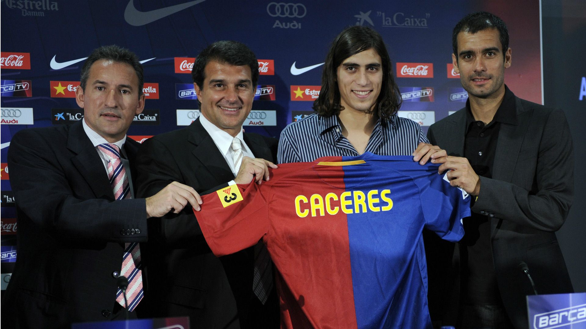 Martin Caceres ex Barcelona player