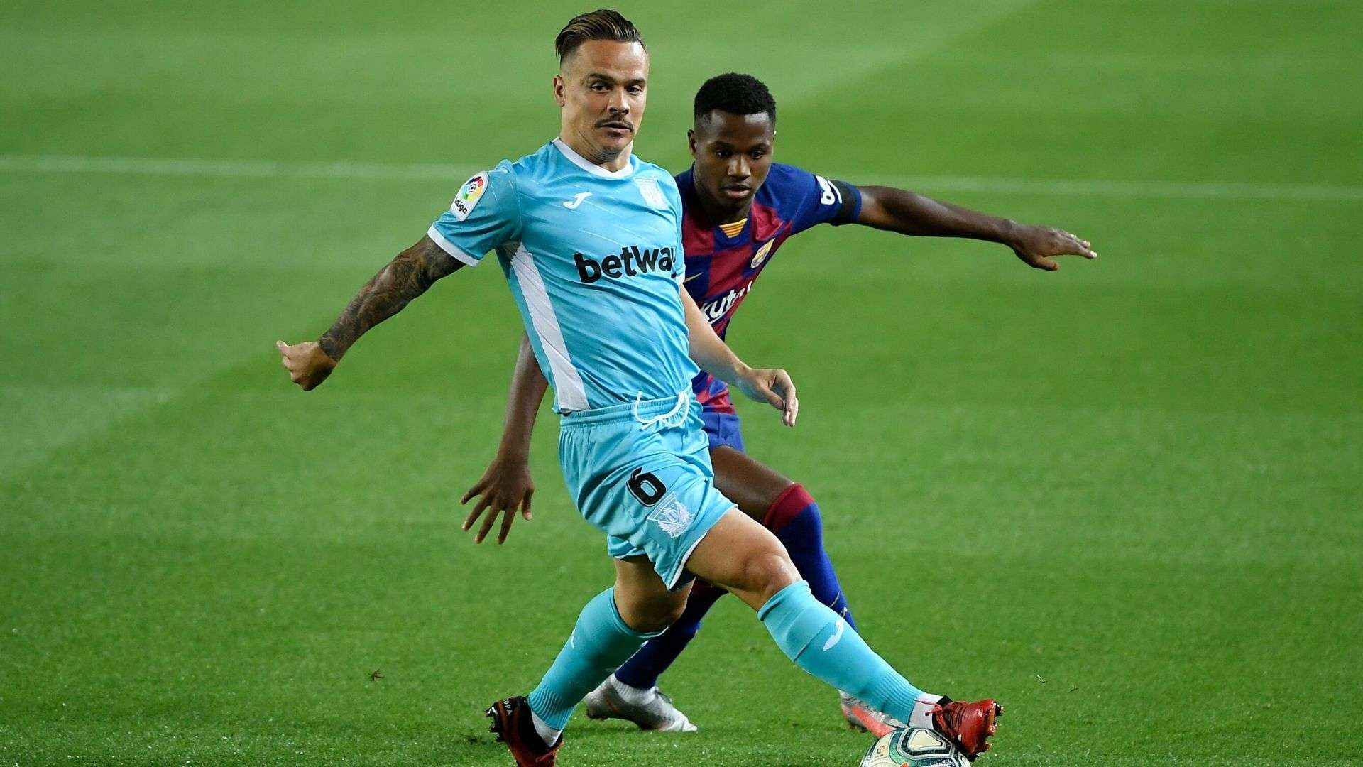 Barcelona Leganes Roque Mesa Ansu