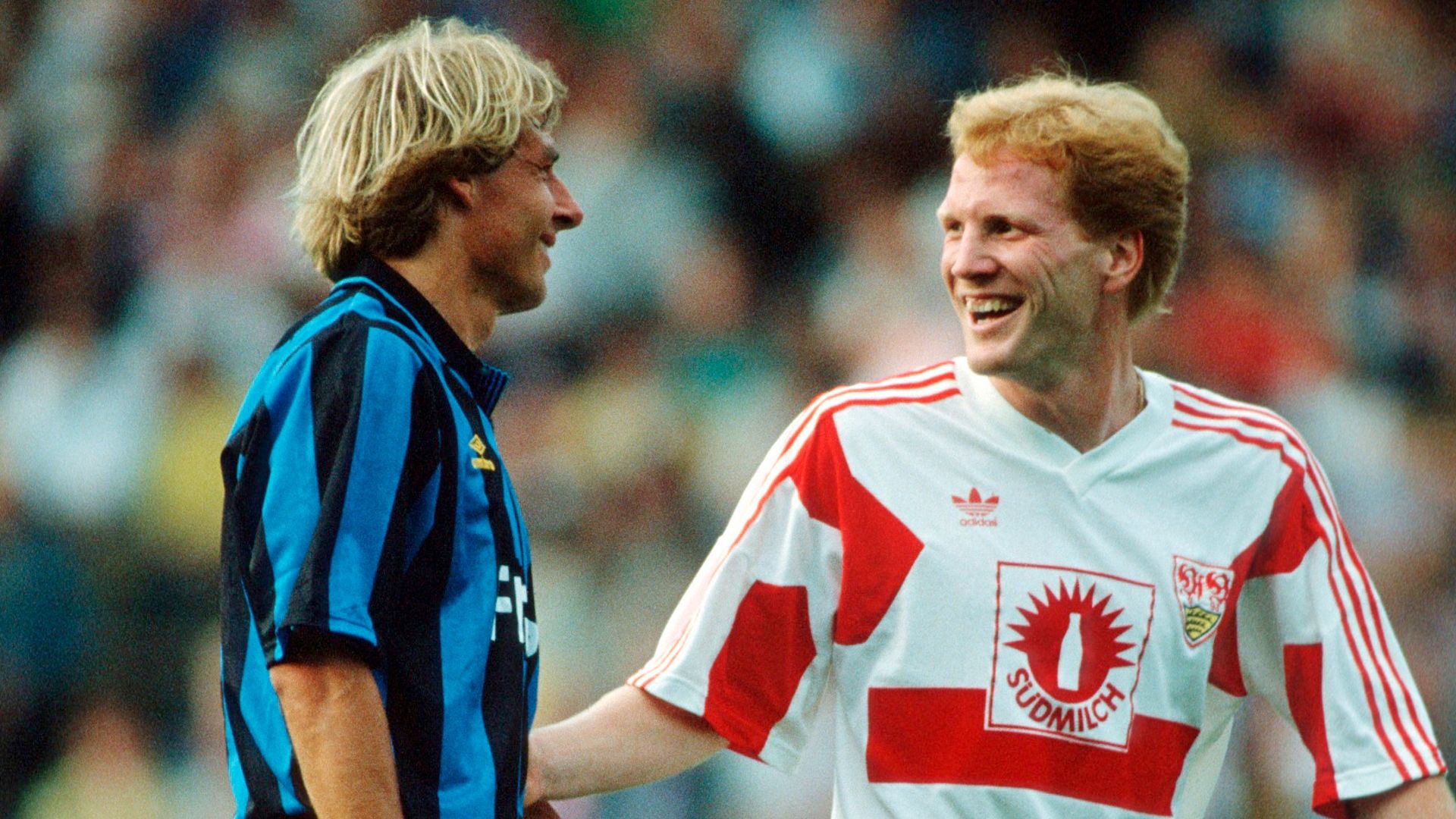 Matthias Sammer Jurgen Klinsmann Stuttgart Inter