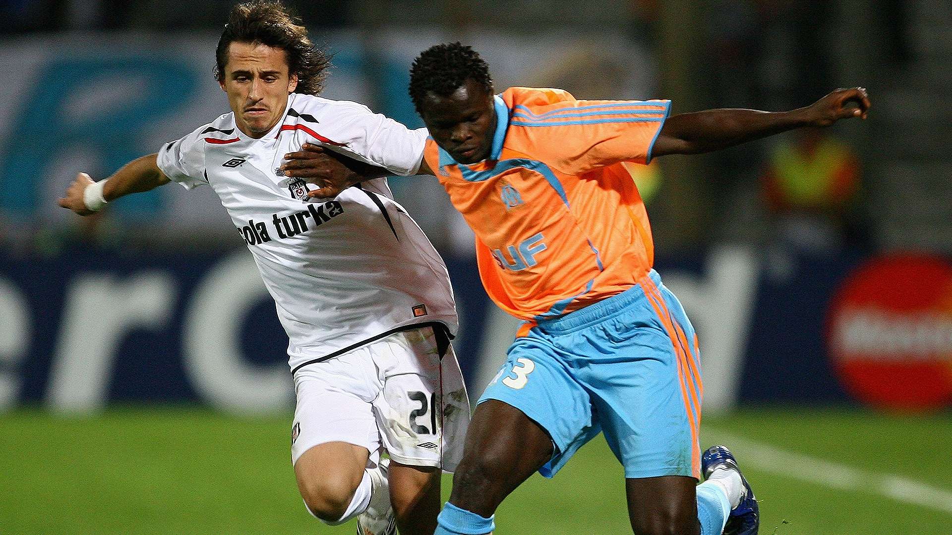 Serdar Ozkan Taye Taiwo Besiktas Marseille