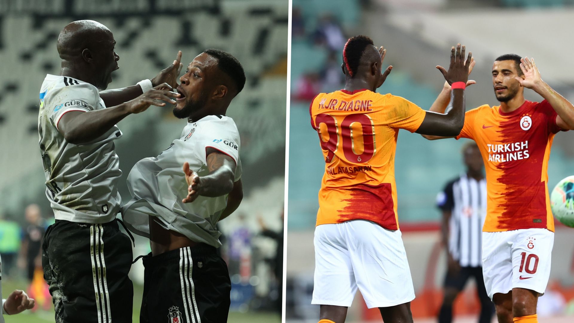 Aboubakar Larin Belhanda Diagne Besiktas Galatasaray GFX