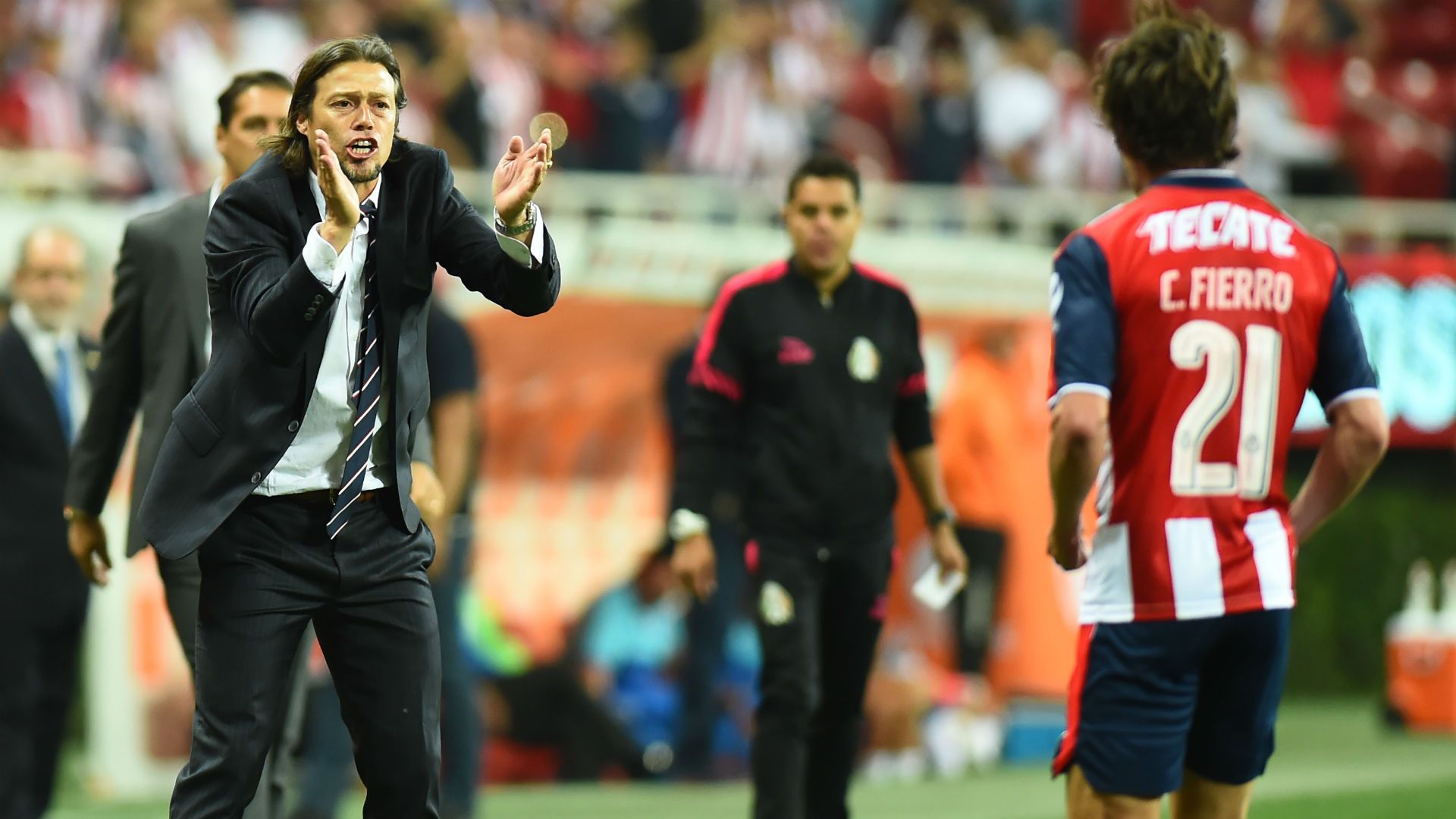 Matias Almeyda y Carlos Fierro