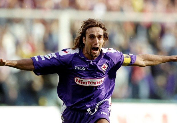 Fiorentina's Gabriel Batistuta 1998-99