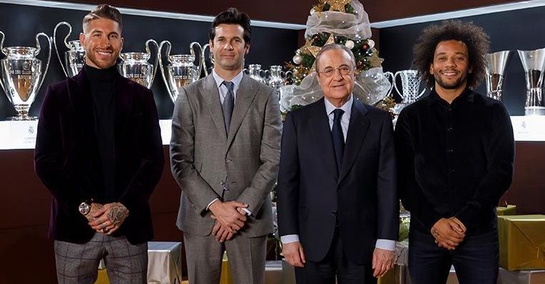 Sergio Ramos Solari Marcelo Florentino PérezReal Madrid