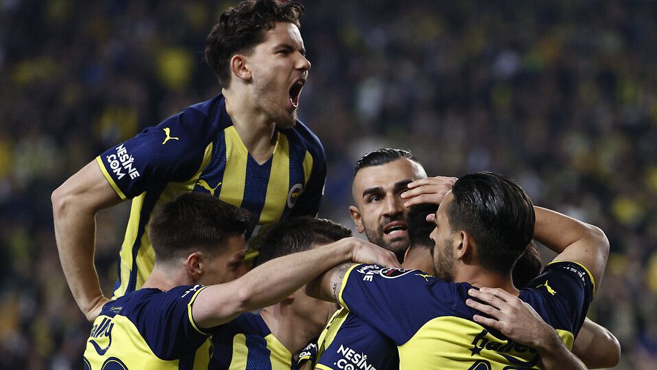 Fenerbahce Goal Celebration vs. Gaziantep FK 04/29/22