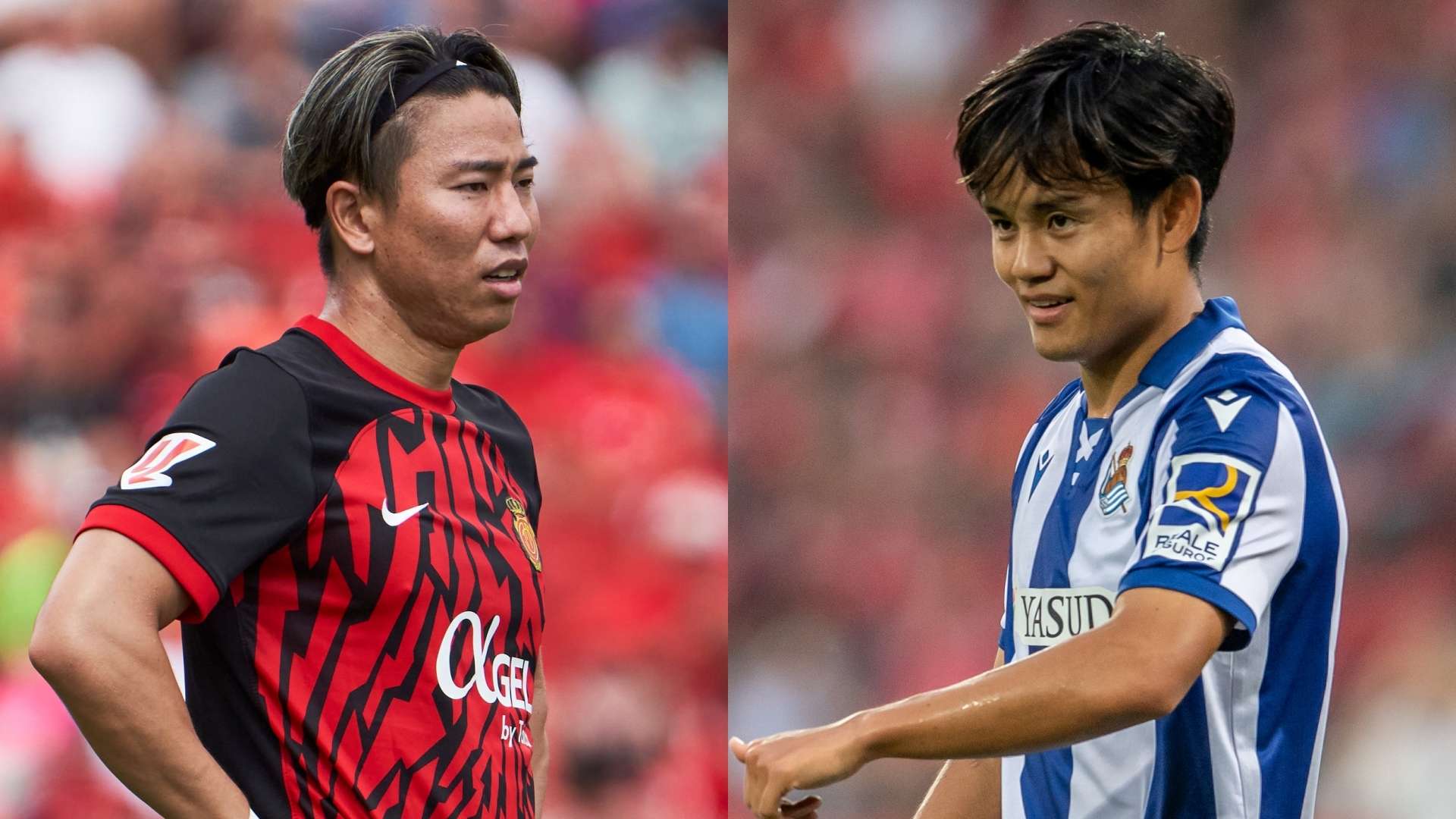 Takuma Asano Mallorca Takefusa Kubo Real Sociedad