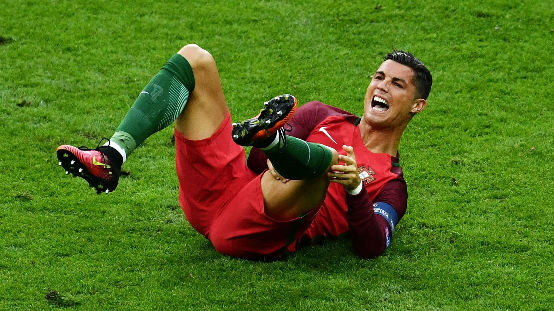 Cristiano Ronaldo Portugal France UEFA Euro 10072016