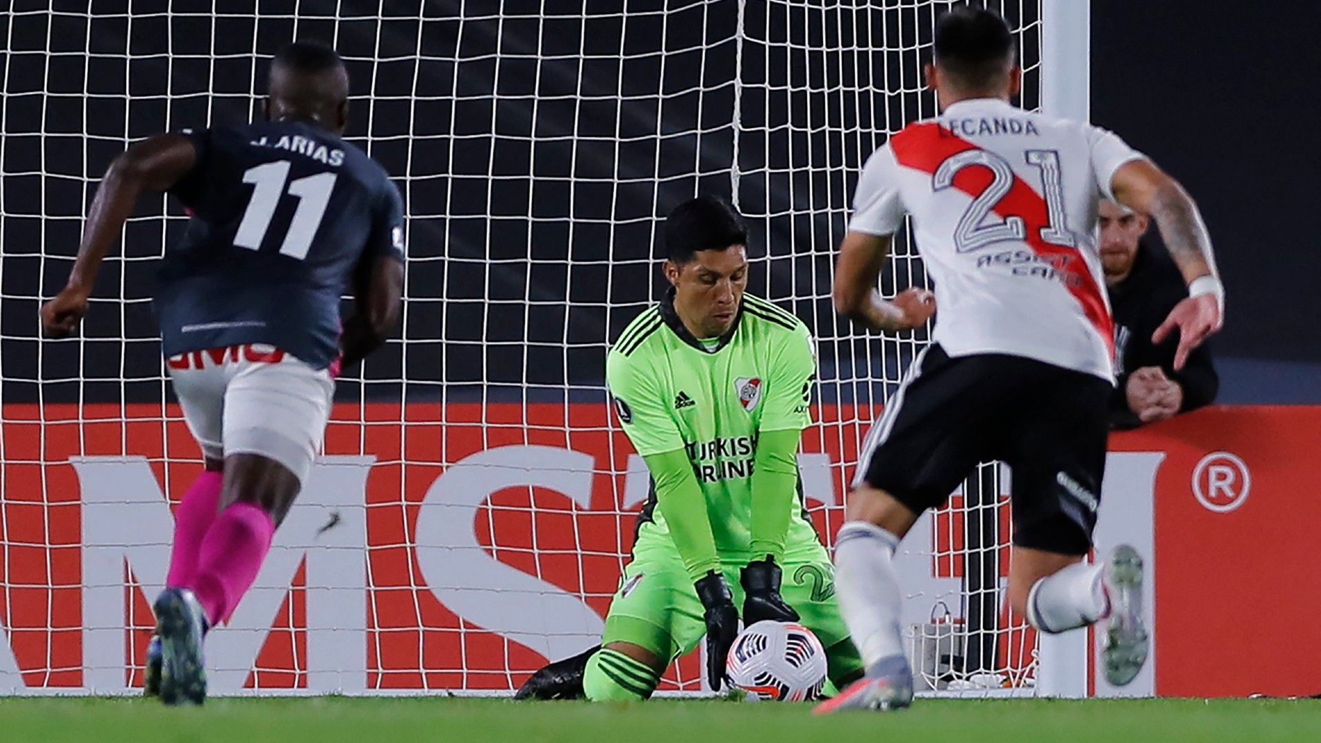 Enzo Perez River Plate Independiente Santa Fe Copa Libertadores 19052021