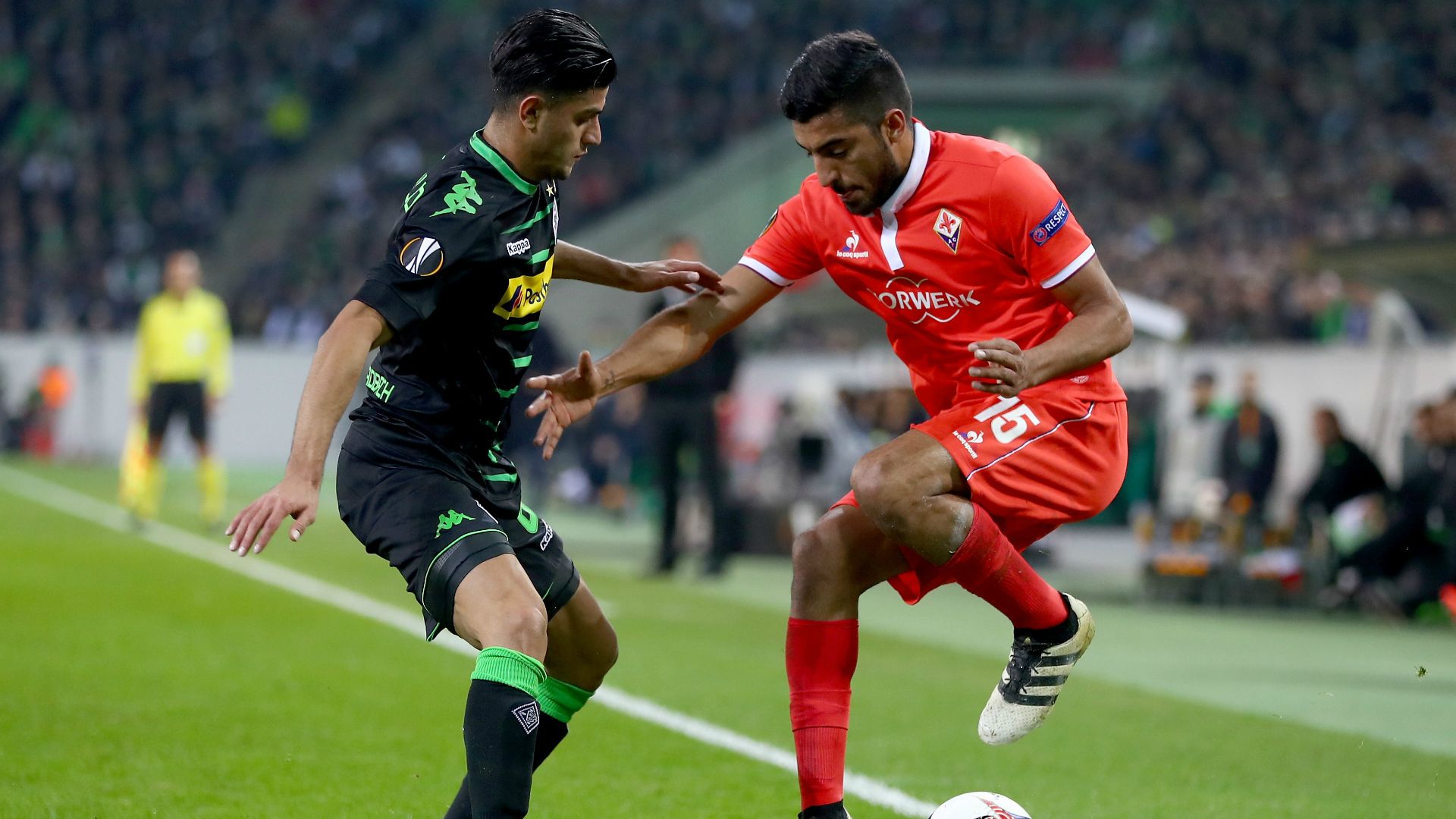Mahmoud Dahoud Maxi Olivera Borussia M'Gladbach Fiorentina UEFA Europa League 02162017