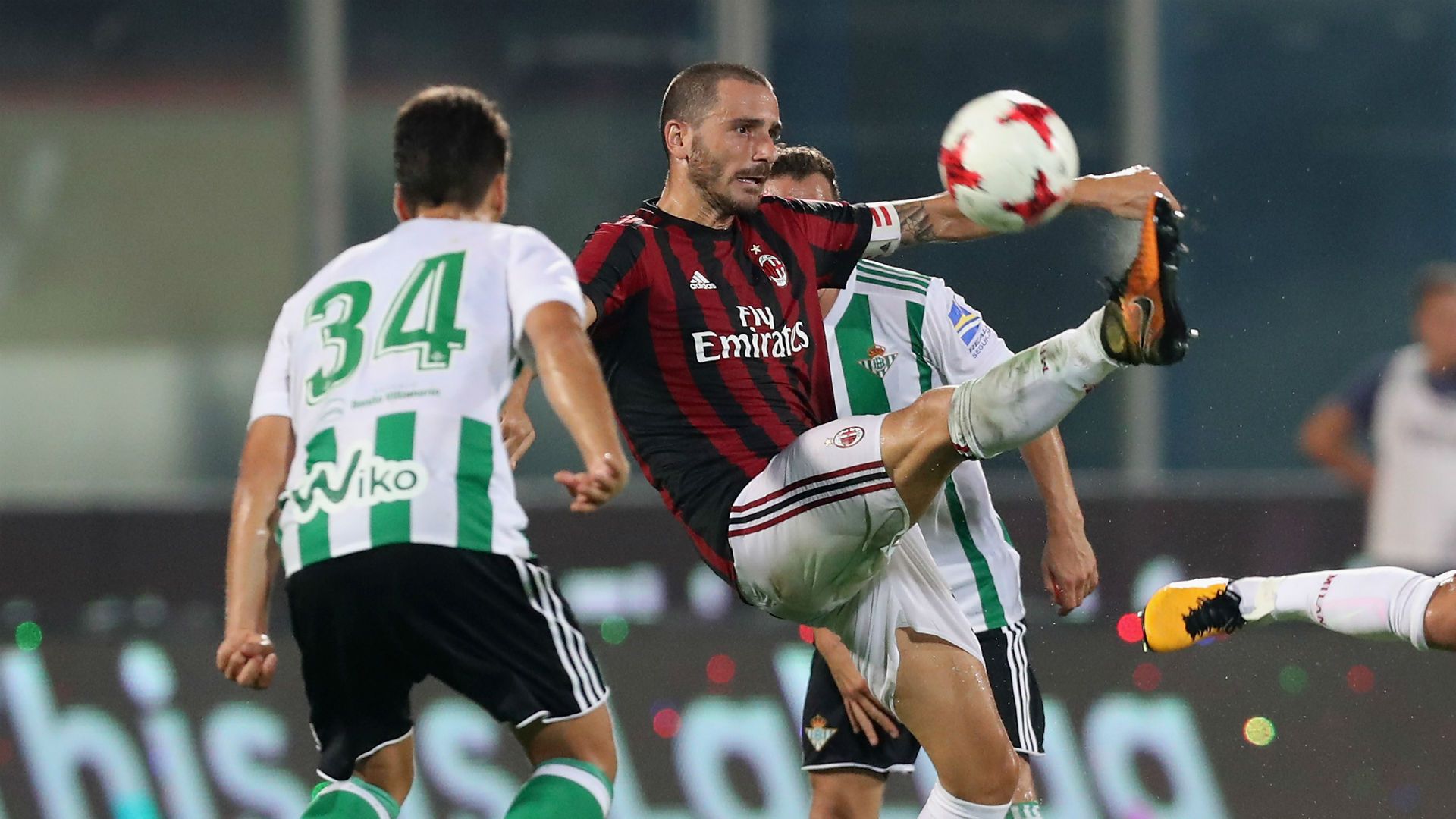 bonucci captain - milan betis - friendly - 0908201