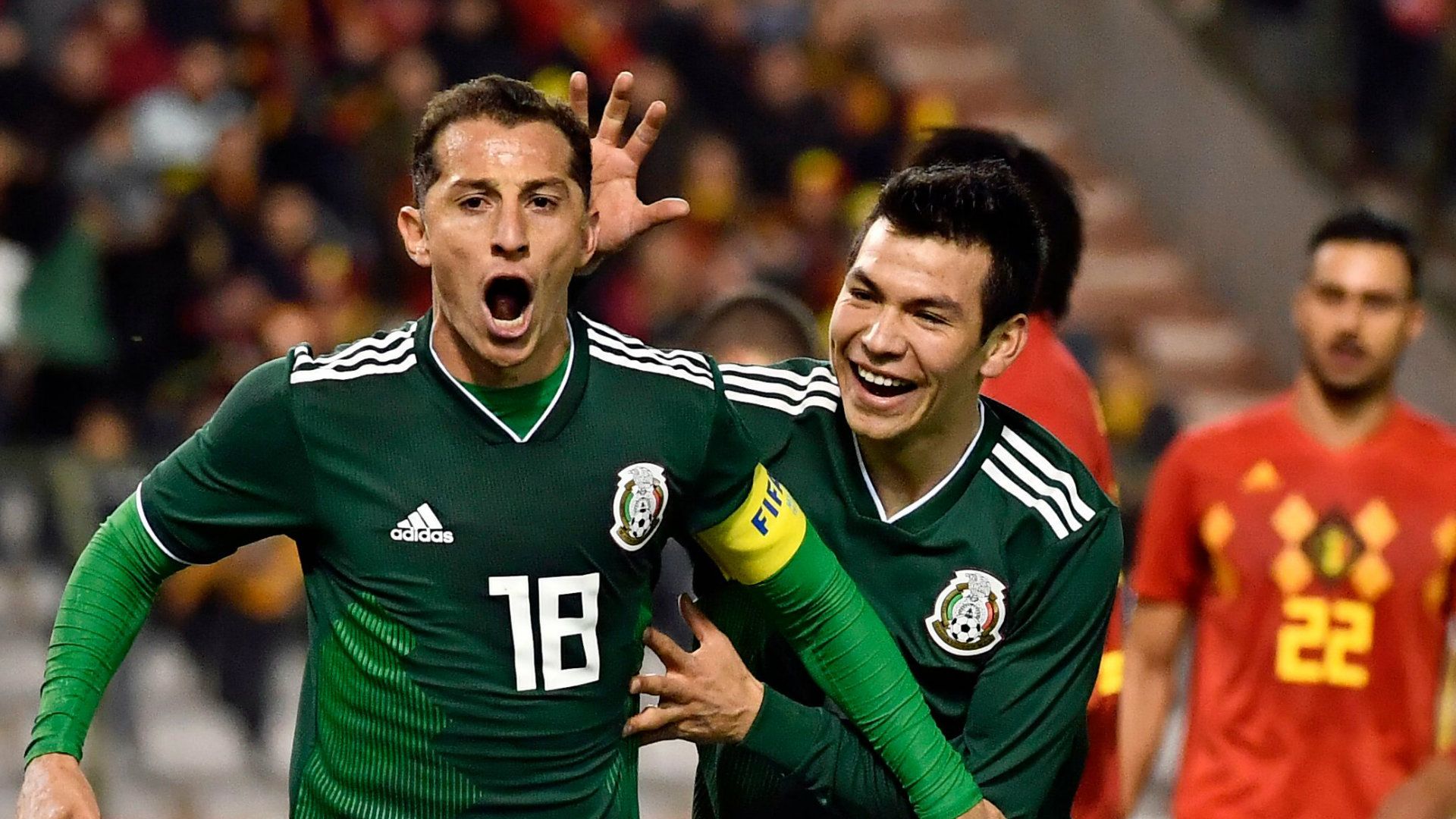 Andres Guardado Hirving Lozano Mexico