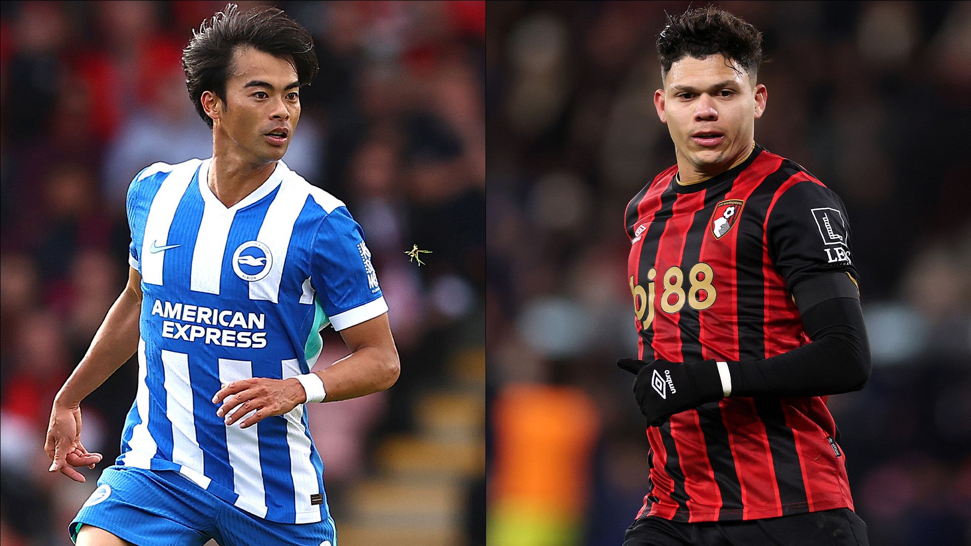 Kaoru Mitoma Brighton Evanilson Bournemouth