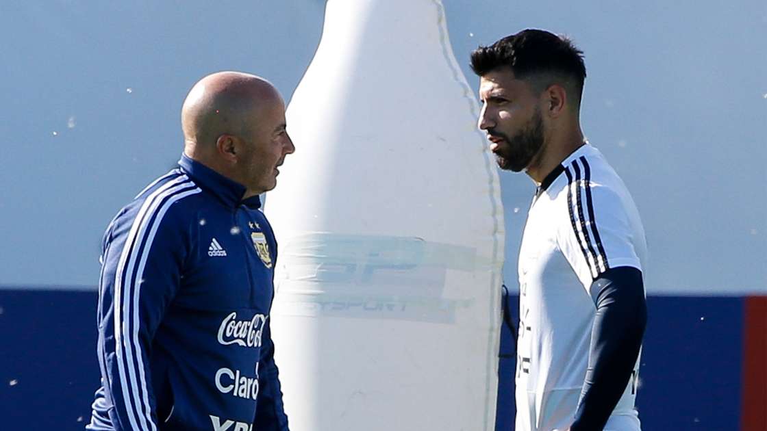 Jorge Sampaoli - Sergio Aguero