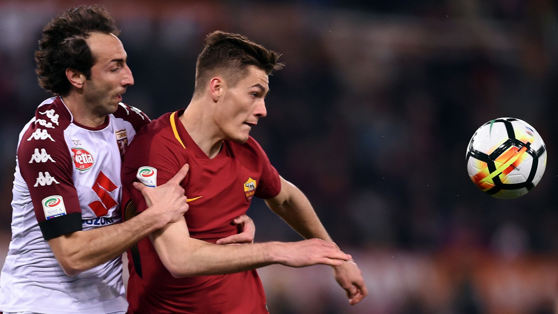 Patrik Schick Emiliano Moretti Roma Torino