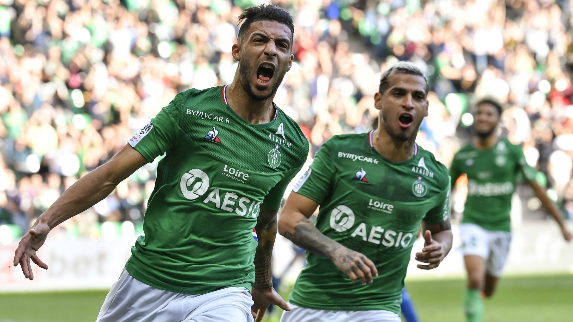 Denis Bouanga - Saint-Etienne