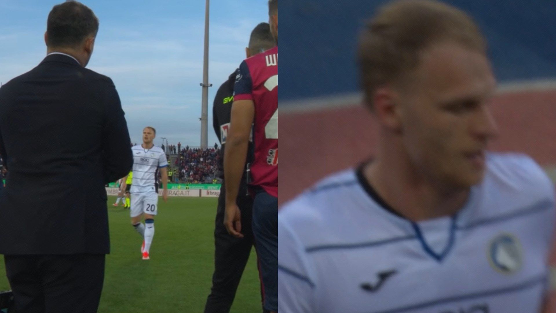 Mitchel Bakker Cagliari Atalanta