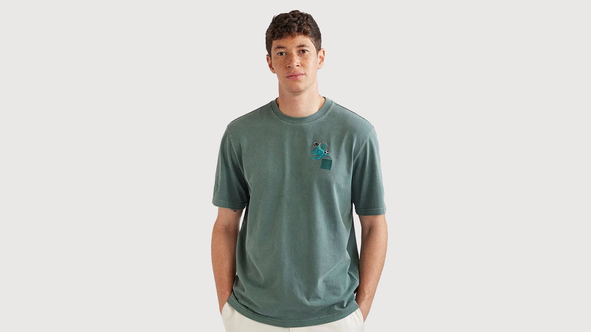 Percival x GOALSTUDIO Octo Fan T-shirt - Green 