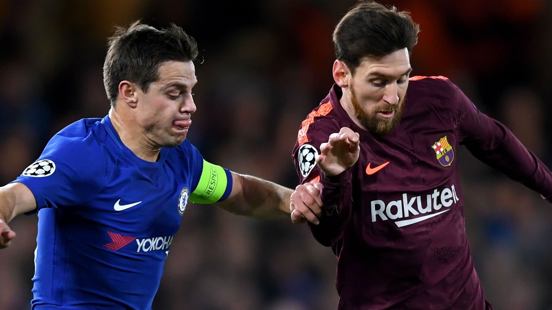 Lionel Messi, Barcelona, Cesar Azpilicueta, Chelsea