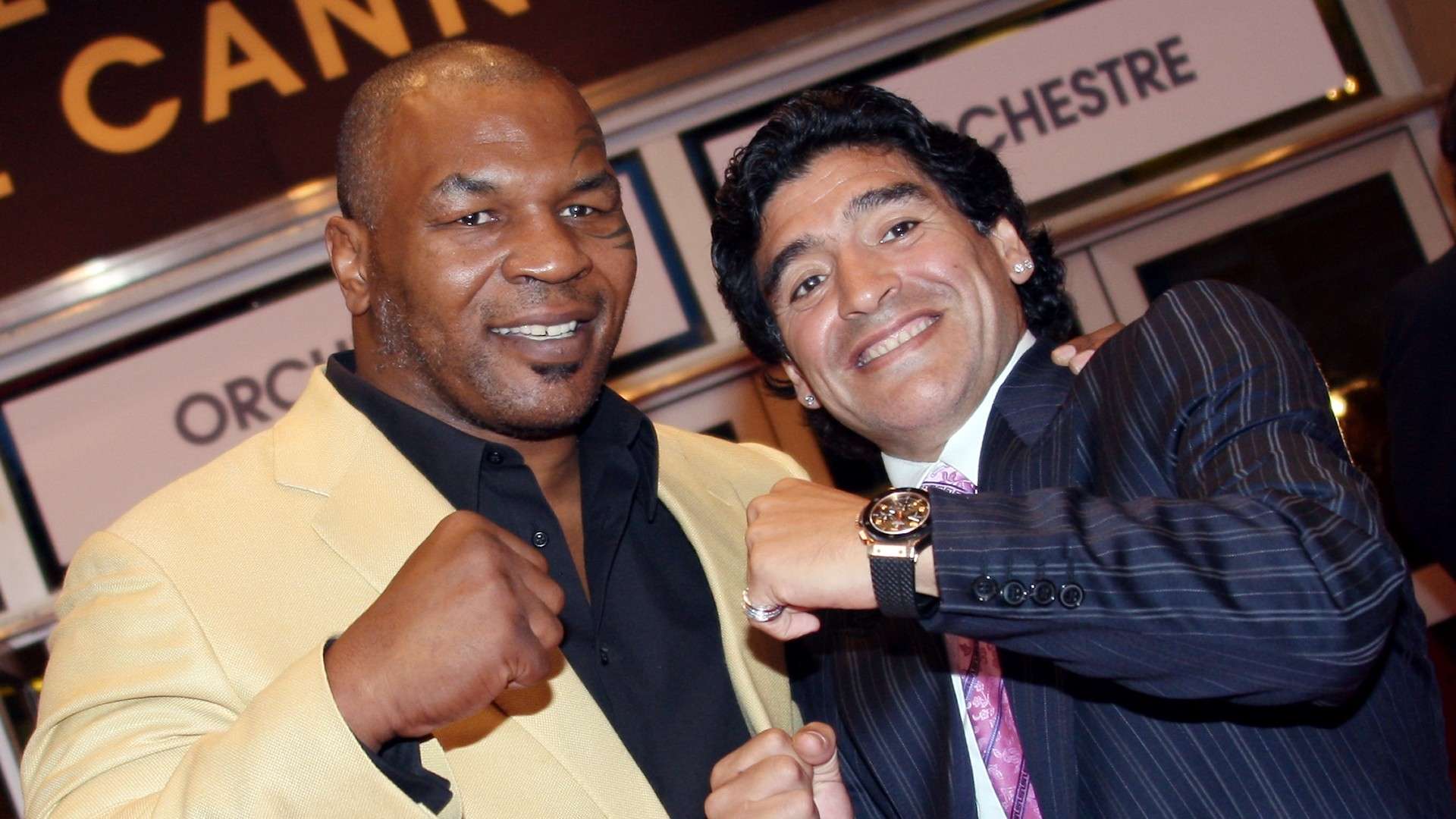 Mike Tyson Diego Maradona