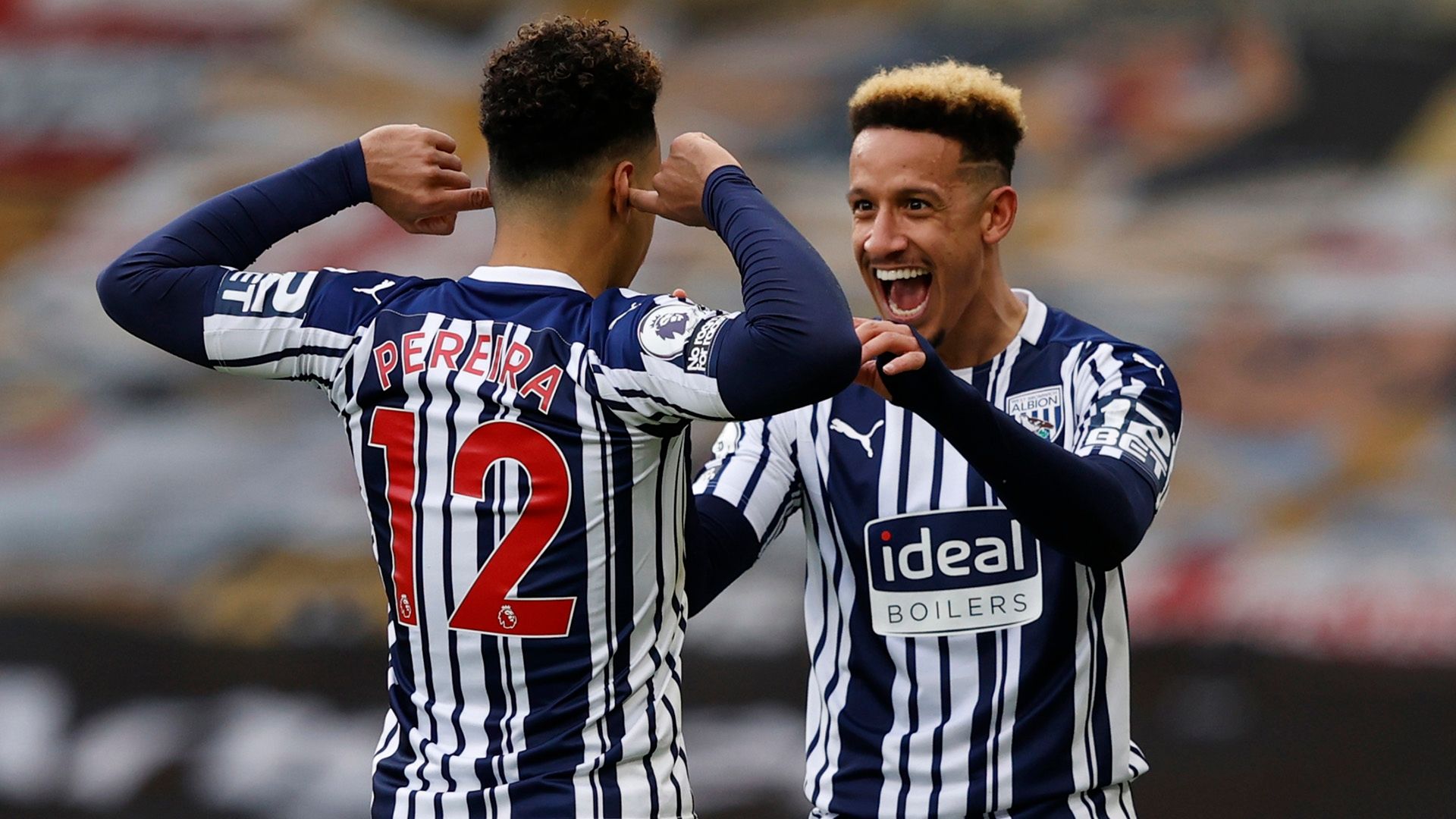 Matheus Pereira Callum Robinson West Brom 2020-21