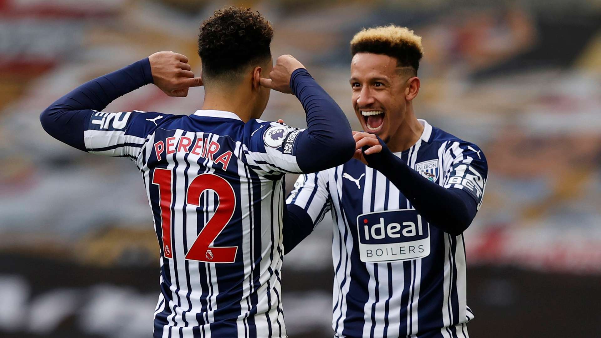 Matheus Pereira Callum Robinson West Brom 2020-21