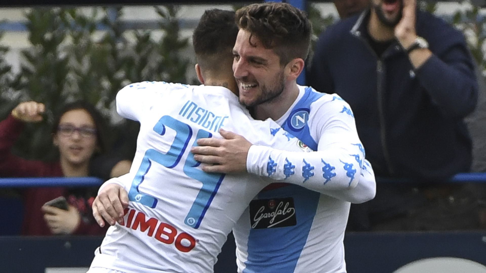 Mertens Insigne Empoli Napoli Serie A