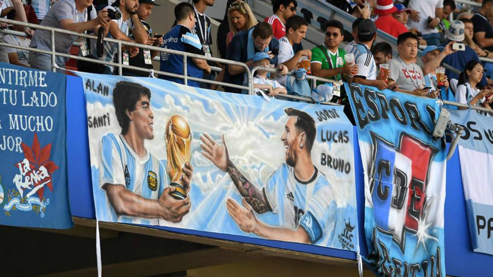 Lionel Messi Diego Armando Maradona Argentina