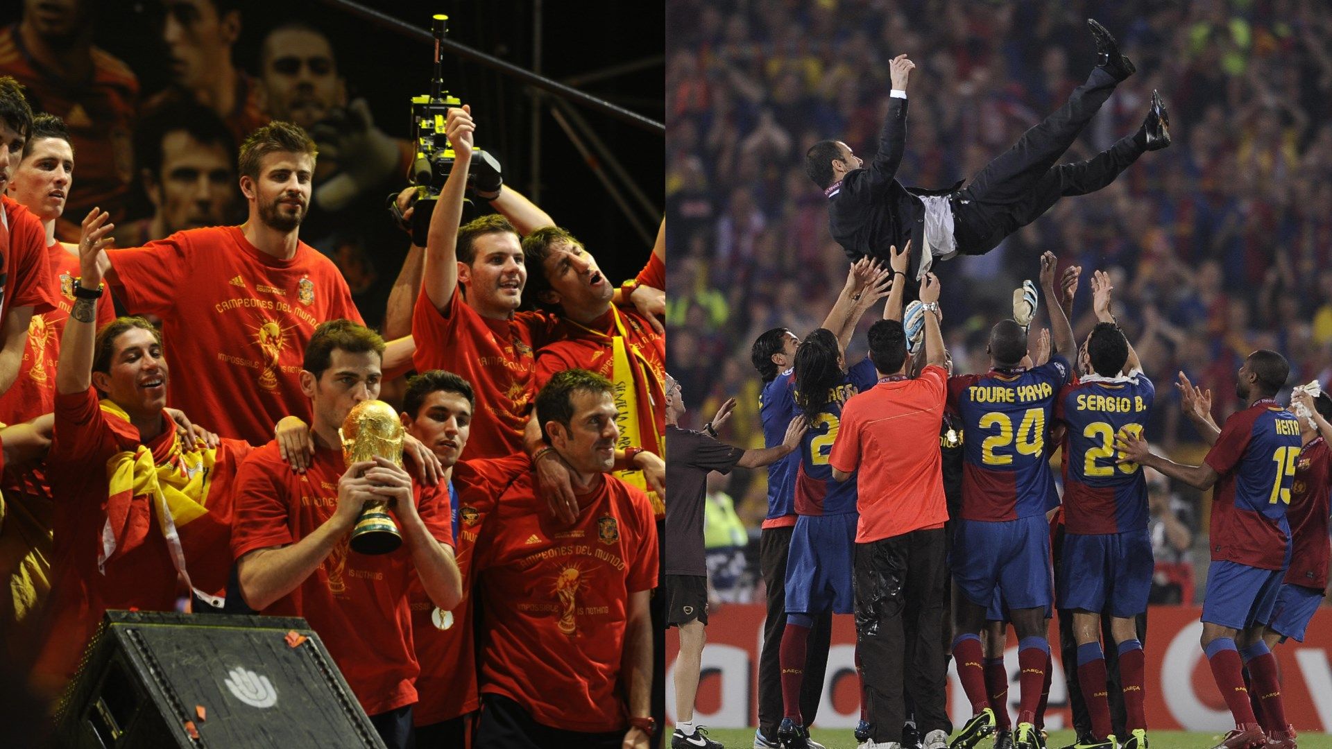 Spain World Cup 2010 - Guardiola Barcelona