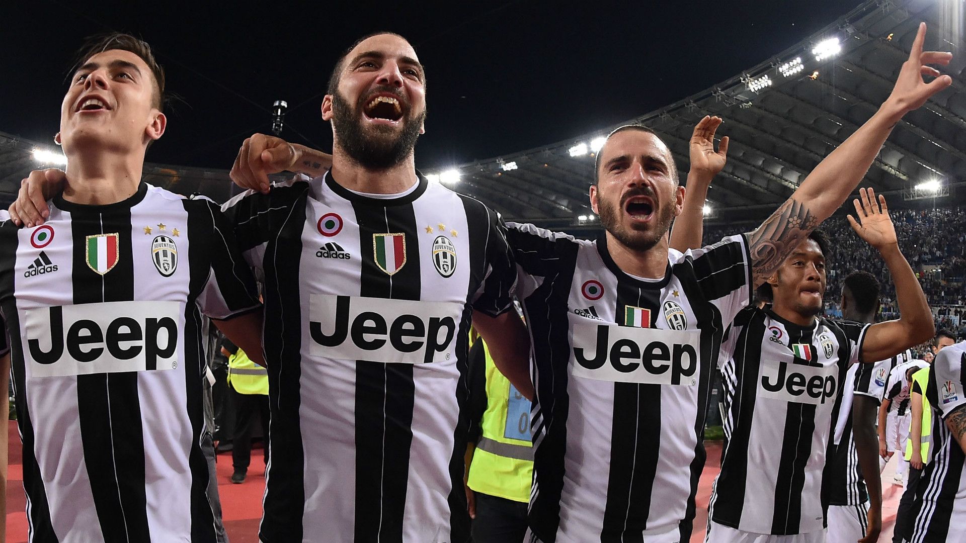 Dybala Higuain Bonucci Juventus