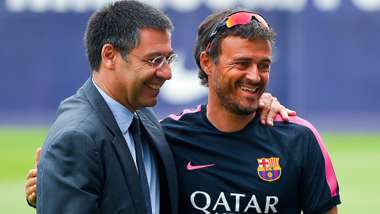 Josep Maria Bartomeu Luis Enrique