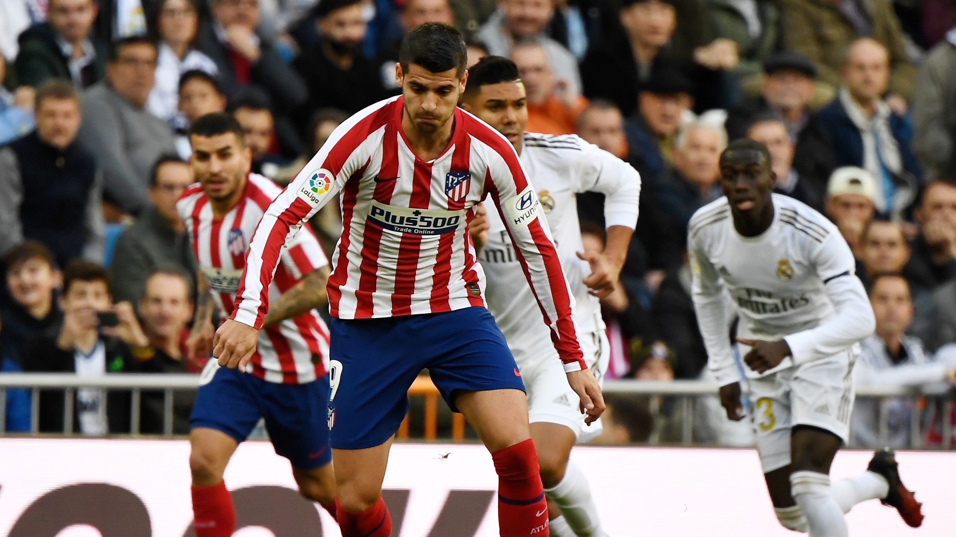 Alvaro Morata Casemiro Real Madrid Atletico LaLiga 01022020