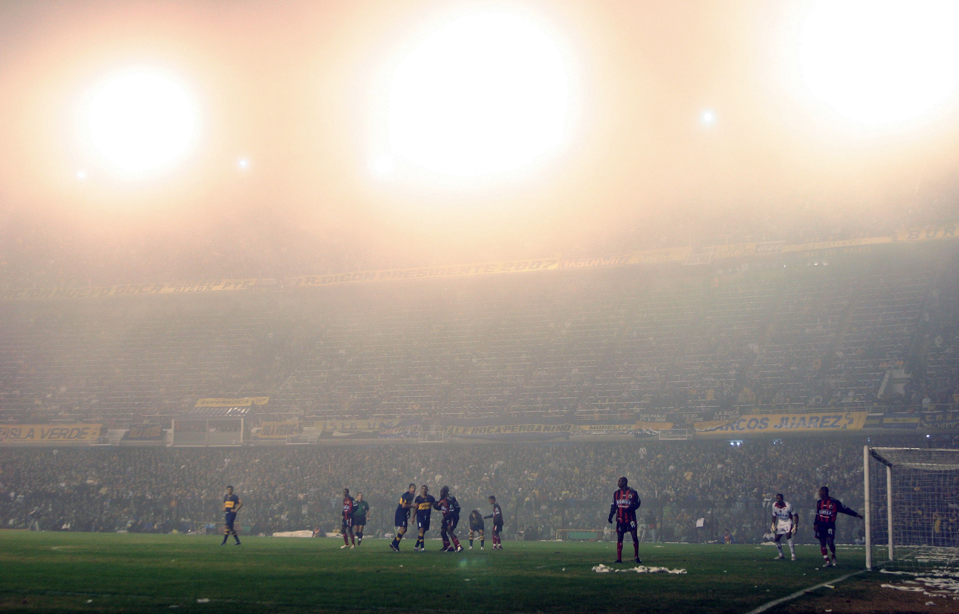 Copa Libertadores -  neblina