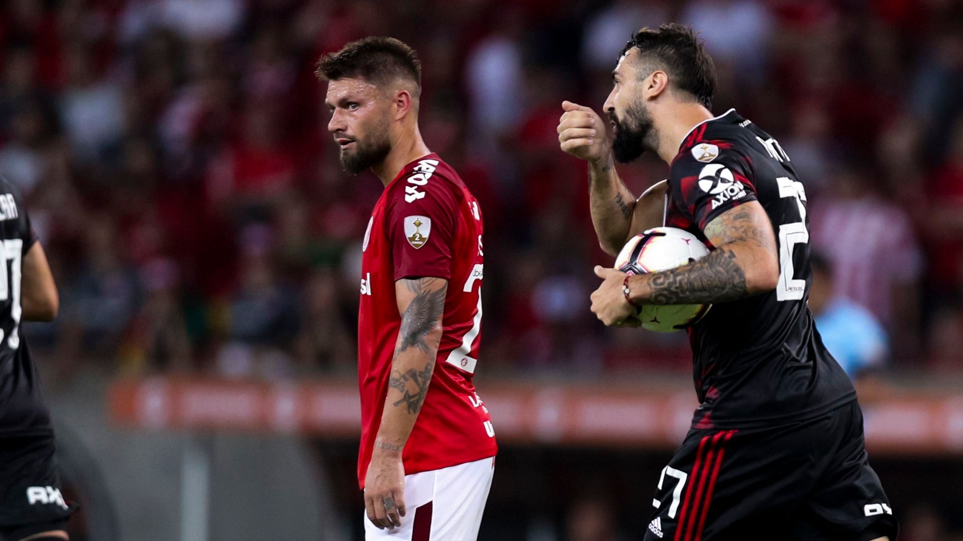 Lucas Pratto Rafael Sóbis Internacional River Plate Copa Libertadores 03042019