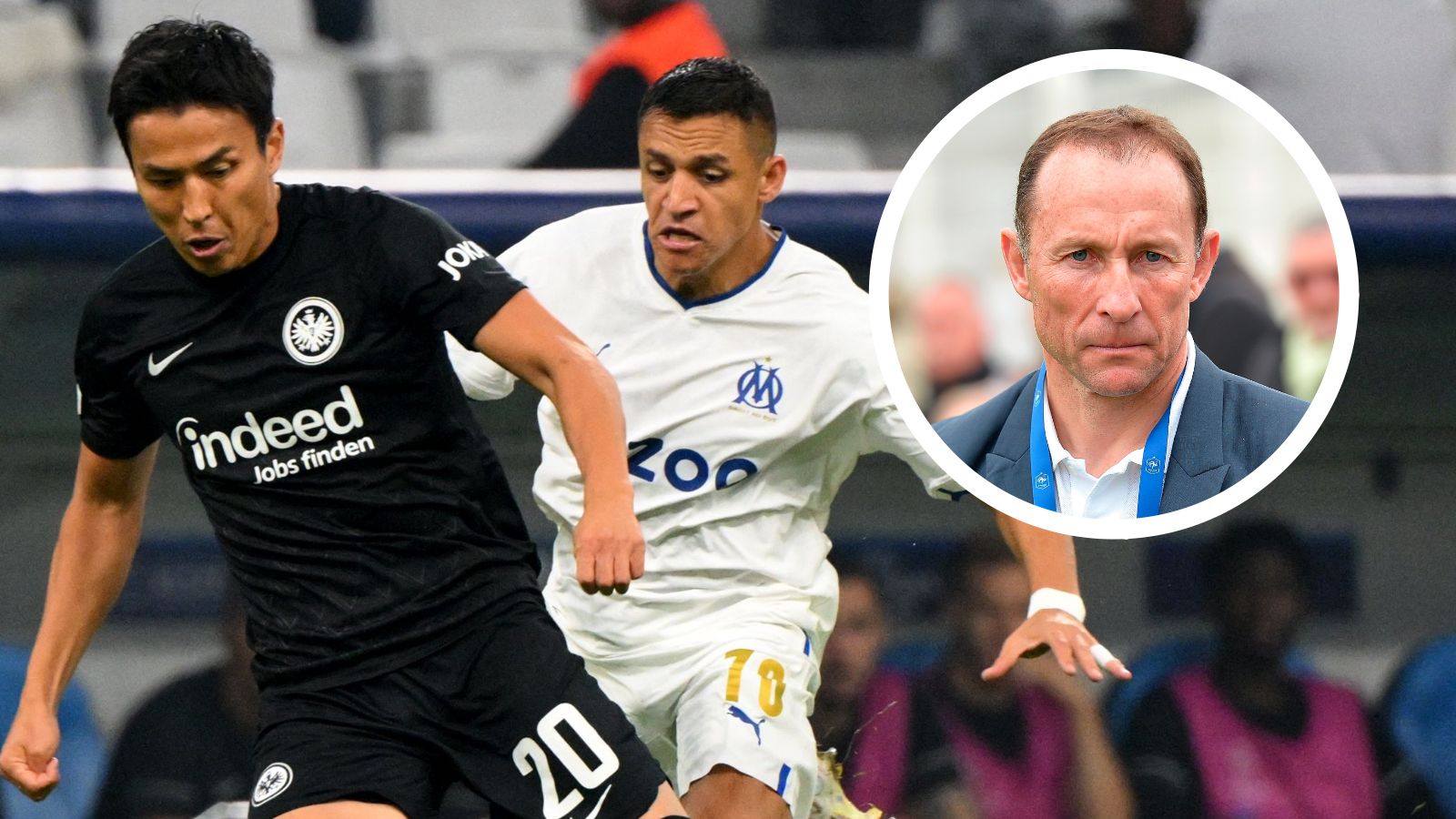 OM Eintracht Francfort Jean-Pierre Papin