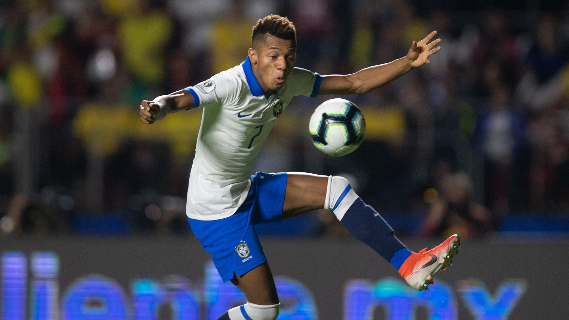David Neres Brasil Bolívia Copa América 14062019