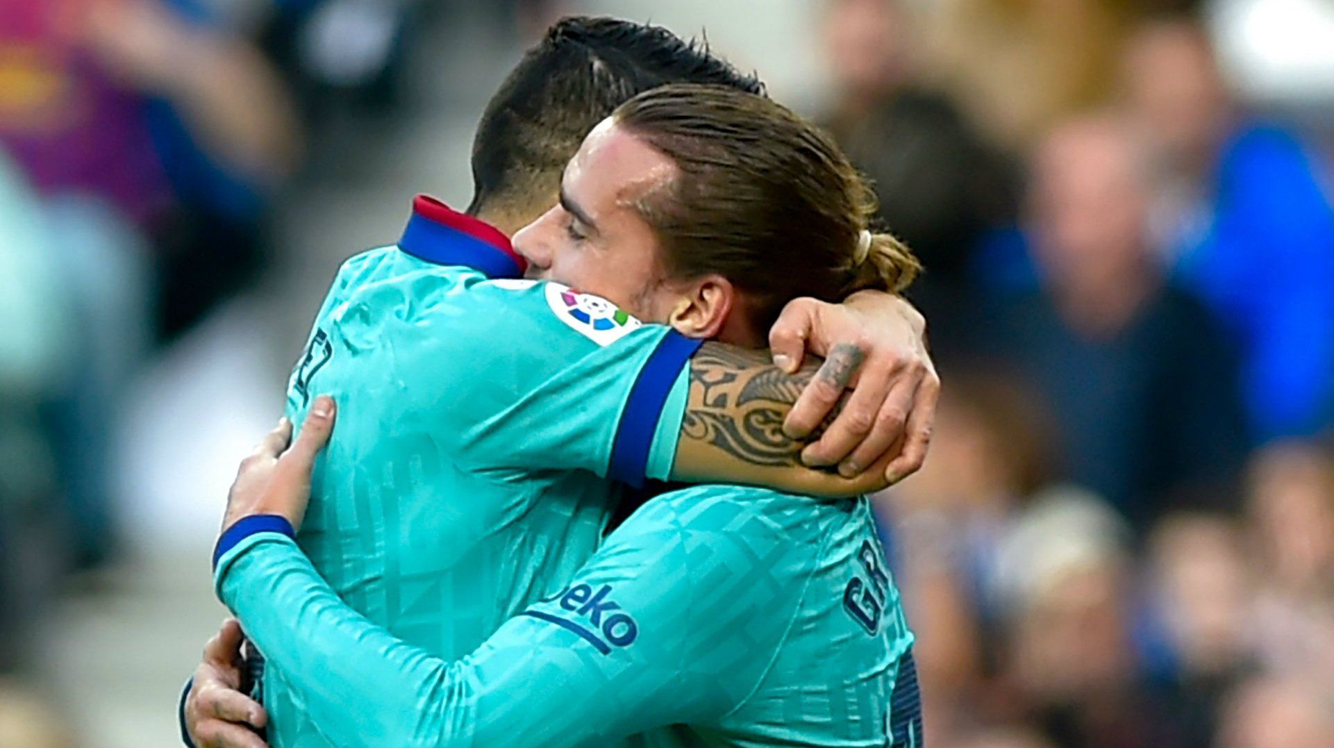 Antoine Griezmann Luis Suarez Real Sociedad vs Barcelona 2019-20