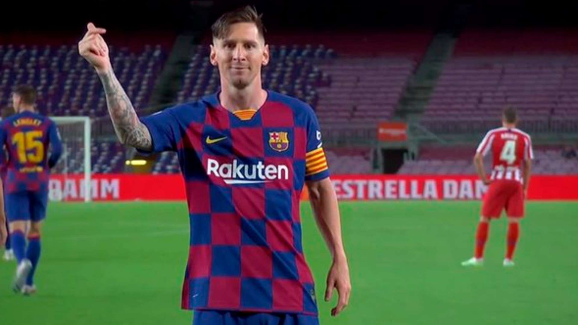 Lionel Messi Barcelona Atletico de Madrid Fecha 33 La Liga 06302020