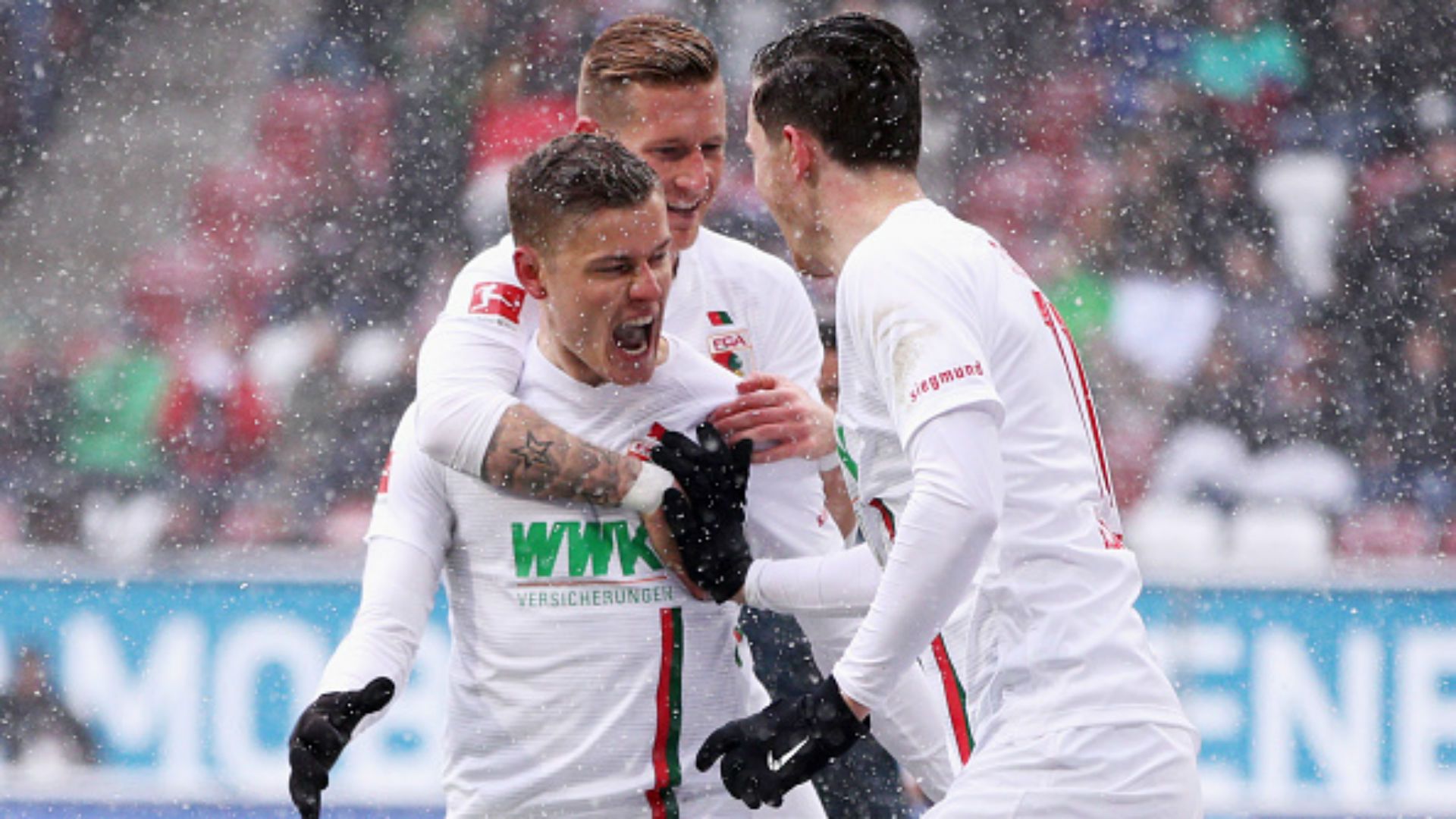 Alfred Finnbogason FC Augsburg Bundesliga