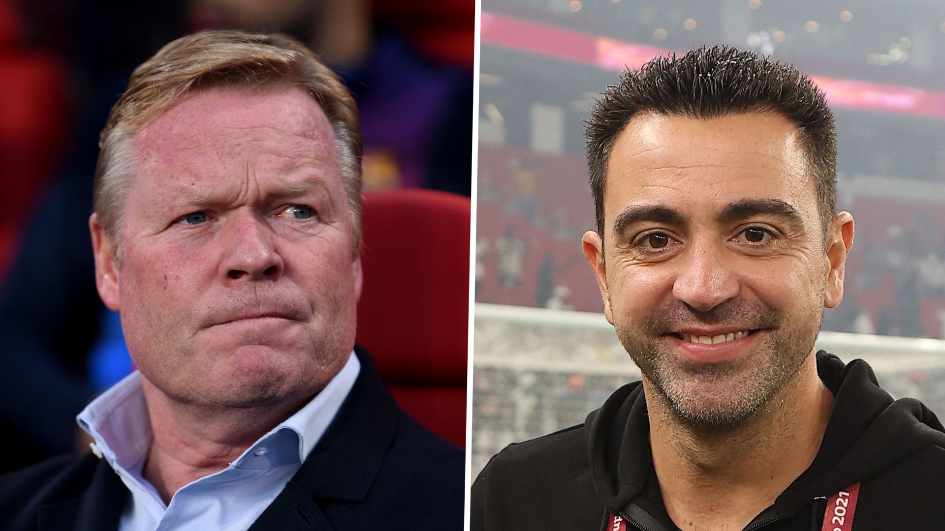 Ronald Koeman Xavi