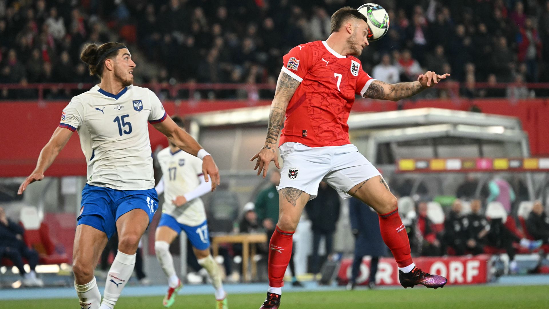 Marko Arnautovic Austria Serbia 2025