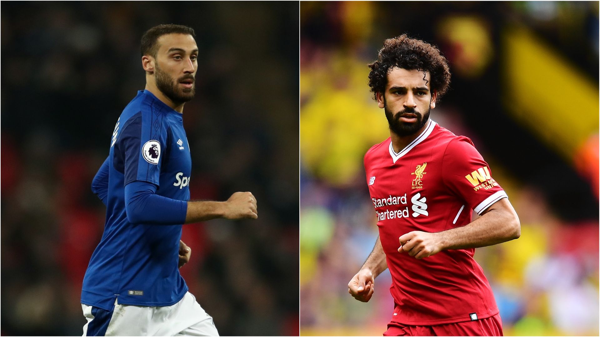 Cenk Tosun Mohamed Salah Everton Liverpool 04072018