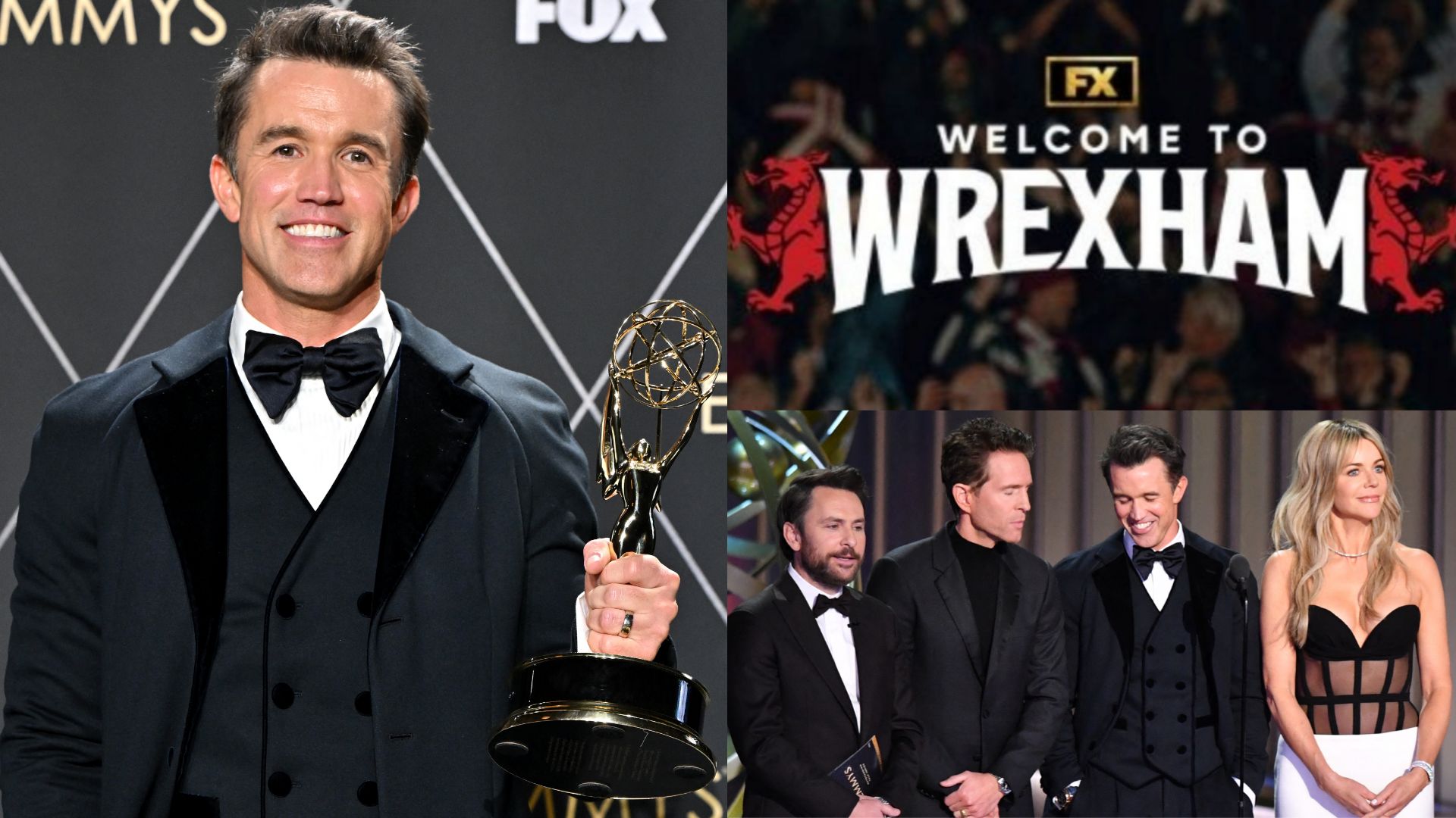 Rob McElhenney Kaitlin Olson Emmy Welcome to Wrexham