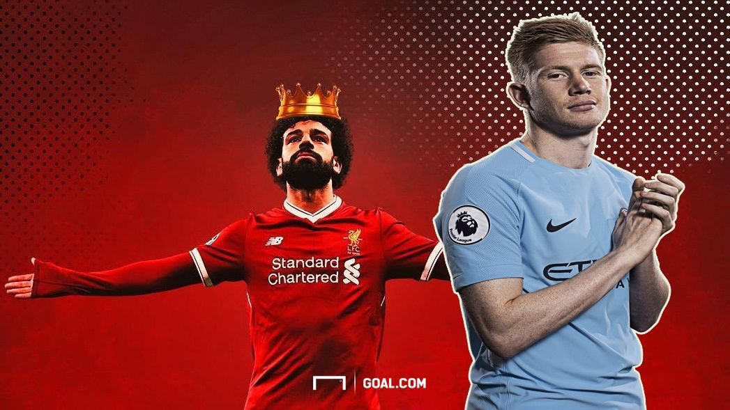 Mohamed Salah Liverpool Kevin De Bruyne Manchester City