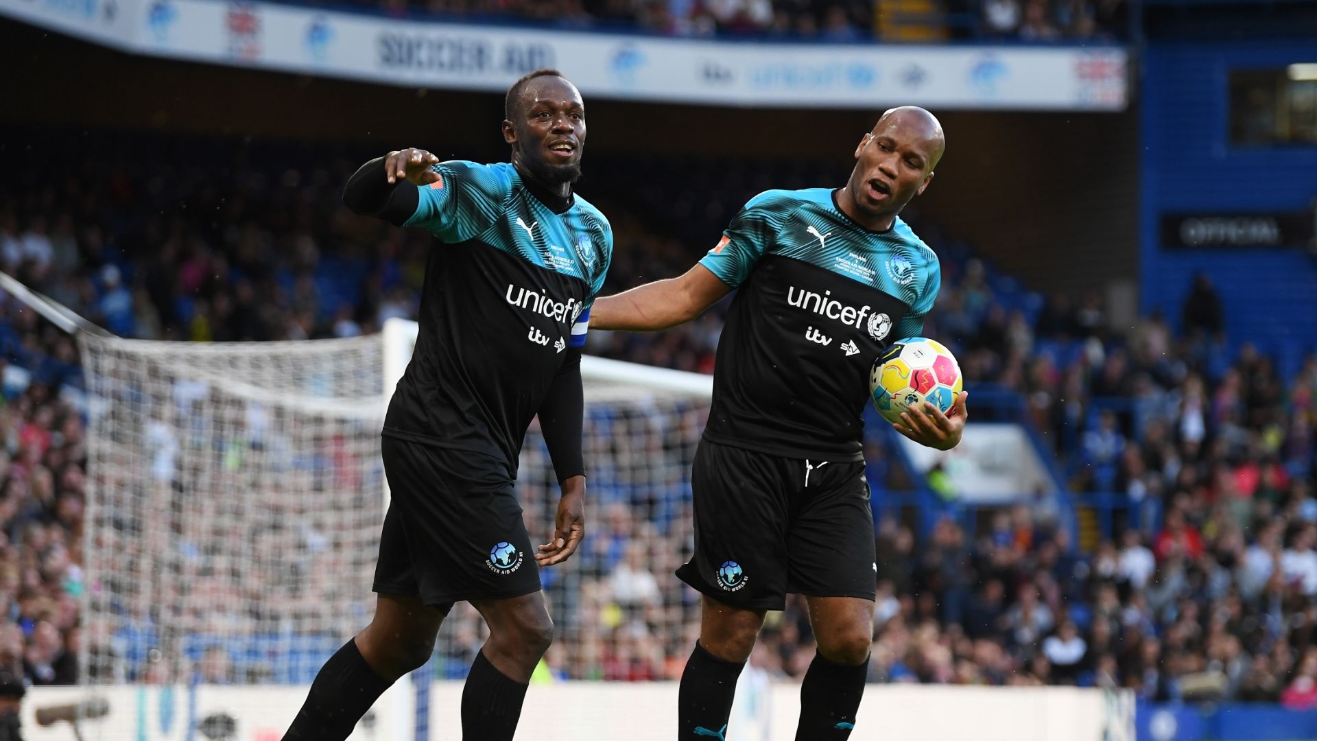 Usain Bolt Soccer Aid