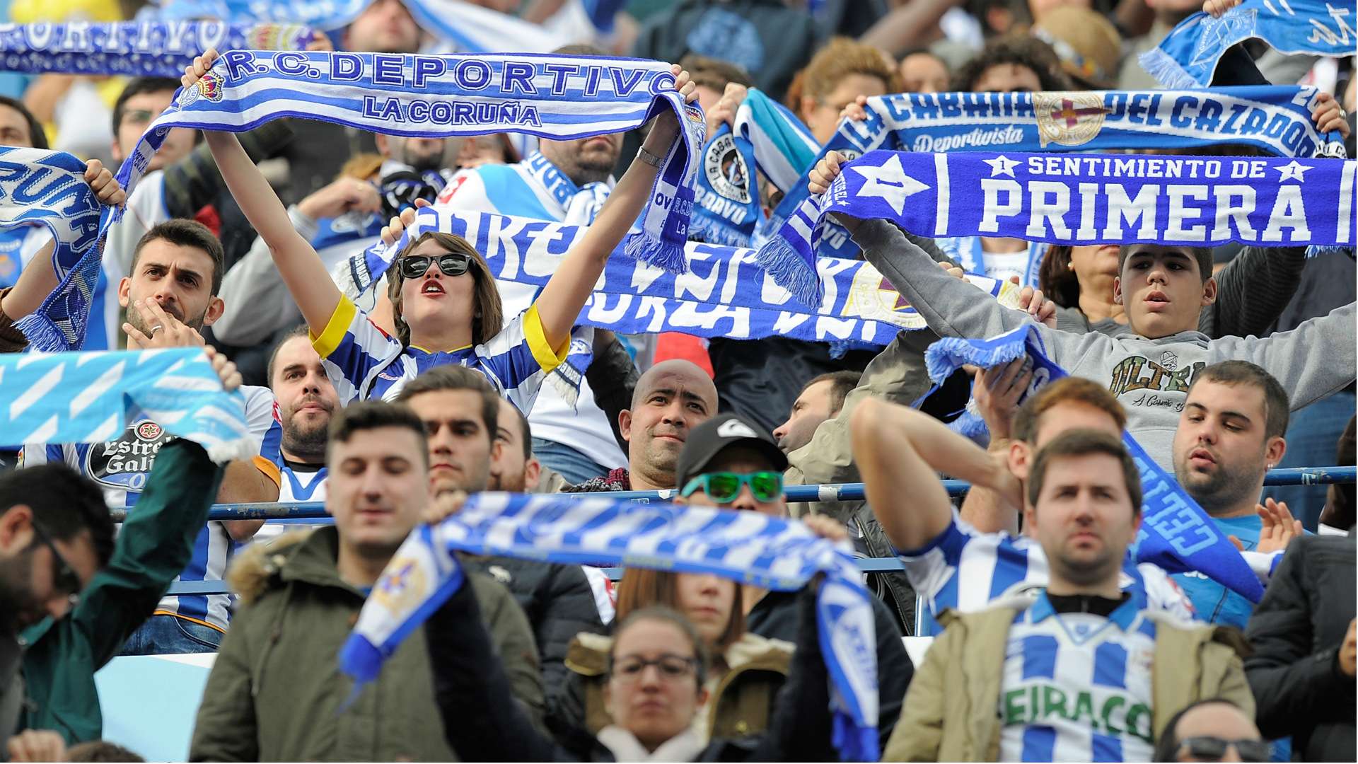 Deportivo la Coruña supporters La Liga