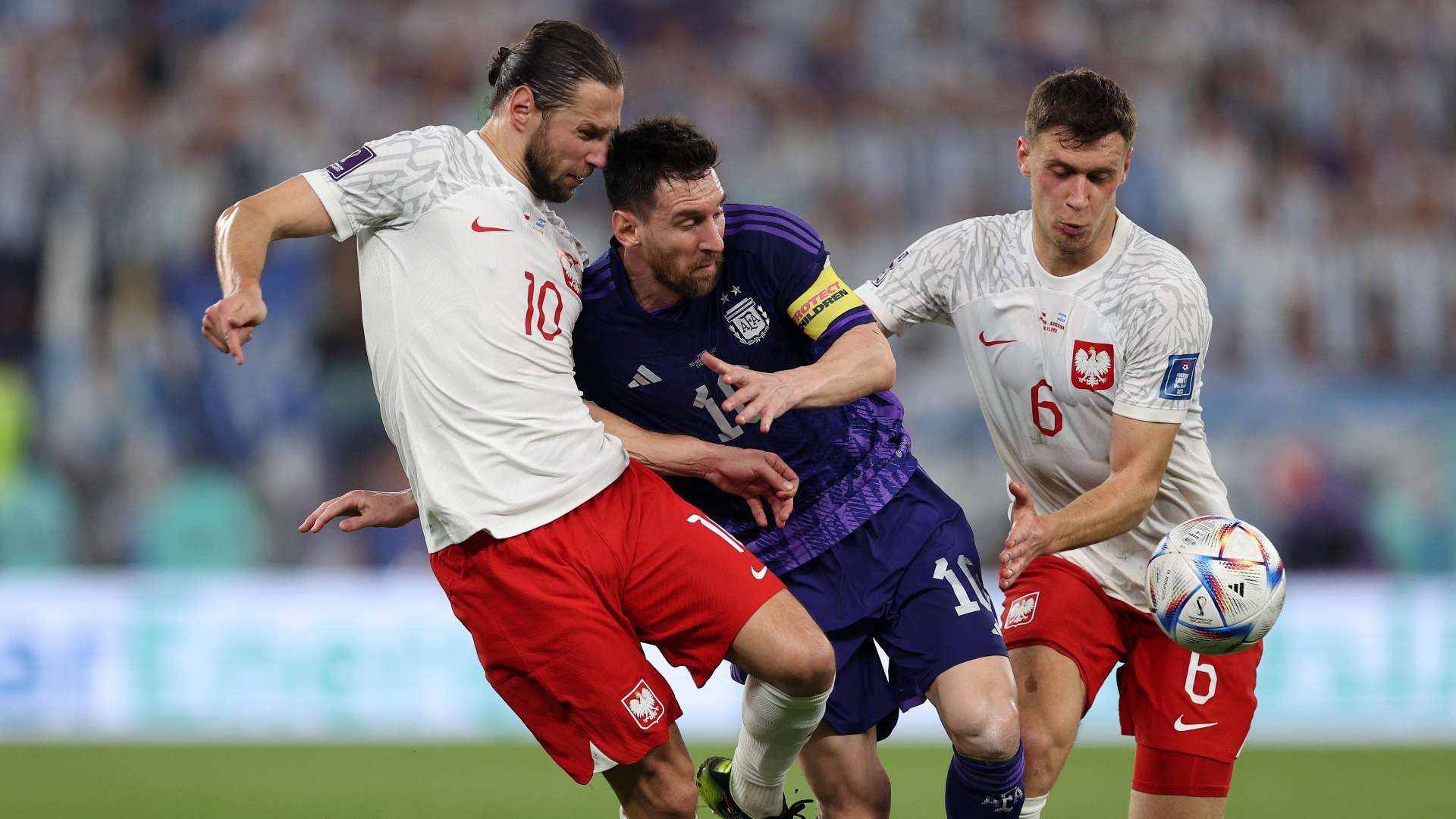 Lionel Messi Argentina Polonia