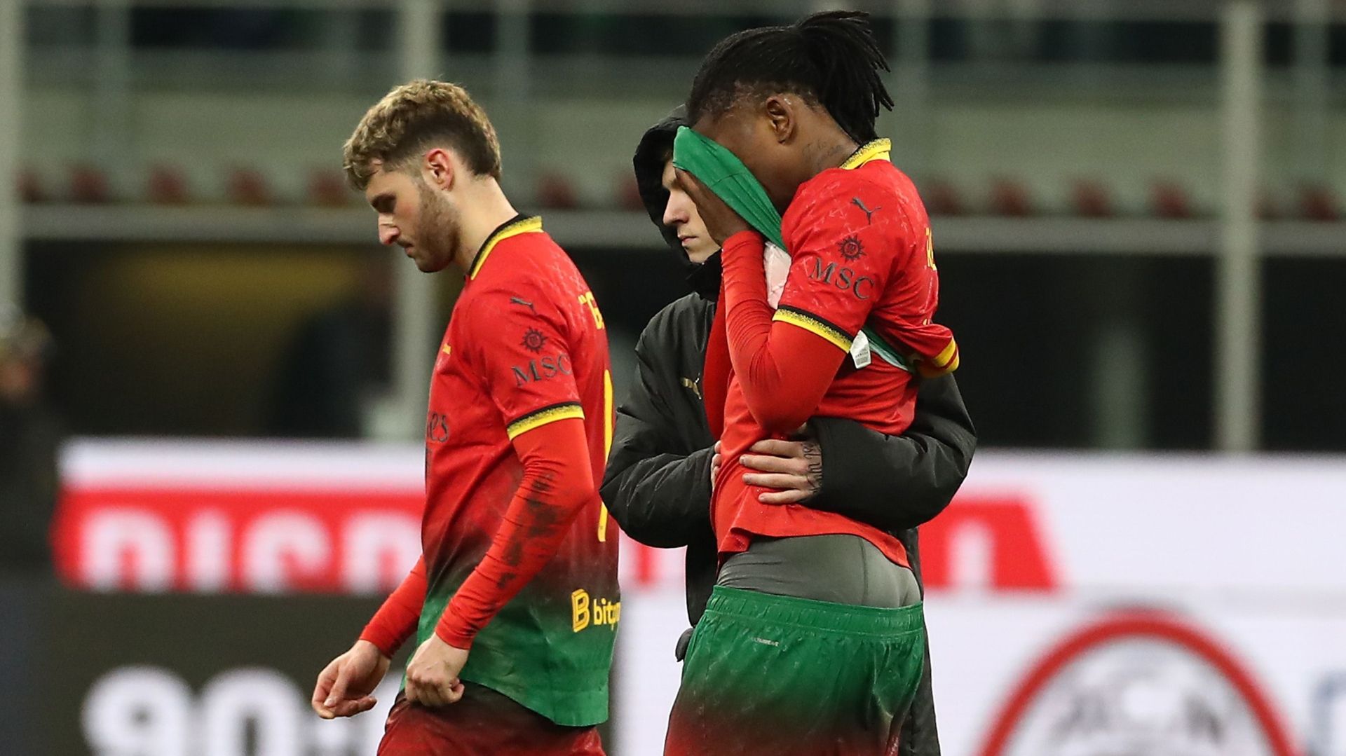 Santiago Gimenez Rafael Leao Milan