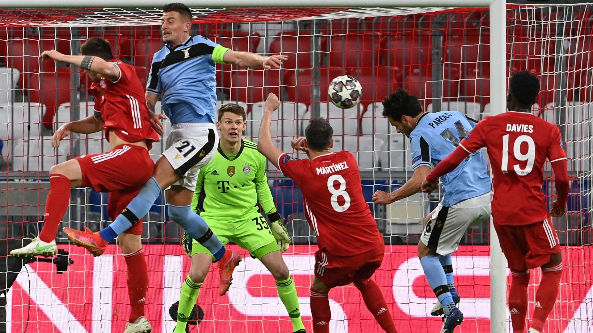 Parolo Bayern Lazio Champions League