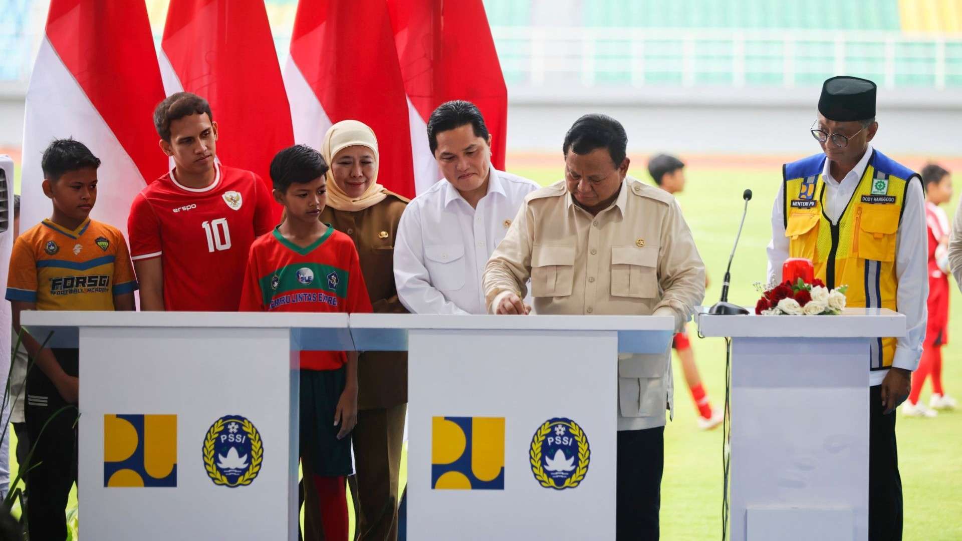 Presiden R! Prabowo Subianto dan Erick Thohir