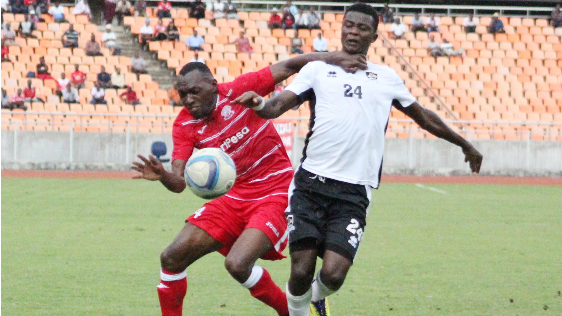 Meddie Kagere of Simba SC and Gor Mahia.